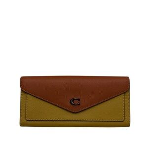 COACH - WYN COLORBLOCK SOFT LONG WALLET